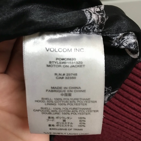 Volcom Leather Jacket ❤️🔥 - Picture 8 of 8